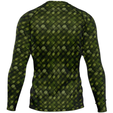 Chokefish™ Long Sleeve Rashguard Textures Men's Shirt-001